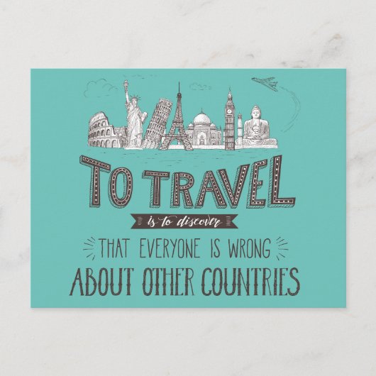 Uniek Reis Briefkaart (Voorkant)