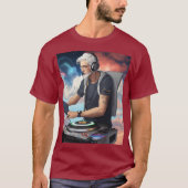 Uniek: Remix Maestro DJ design T-shirt (Voorkant)