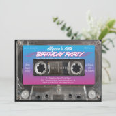 Uniek Retro 60e verjaardagsfeestje Kaart (Staand voorkant)