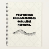 Uniek Ritme Mooie Harmonie Neurodiversiteit Planner (Voorkant)
