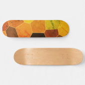 Uniek Rol Rustisch Patroon Persoonlijk Skateboard (Horizontaal)