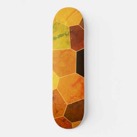Uniek Rol Rustisch Patroon Persoonlijk Skateboard (Voorkant)