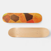 Uniek Rol Rustisch Patroon Skateboard (Horizontaal)