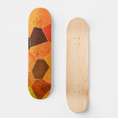 Uniek Rol Rustisch Patroon Skateboard (Voorkant)