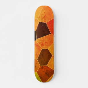 Uniek Rol Rustisch Patroon Skateboard