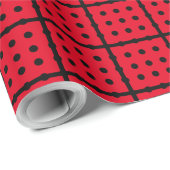 Uniek rood omslagpapier cadeaupapier (Rol Hoek)