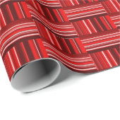 Uniek rood patroon cadeaupapier (Rol Hoek)