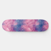 Uniek Roze Astrologie Design Skateboard (Horizontaal)