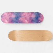 Uniek Roze Astrologie Design Skateboard (Horizontaal)