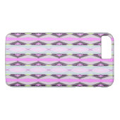 Uniek roze patroon Case-Mate iPhone case (Achterkant (Horizontaal))