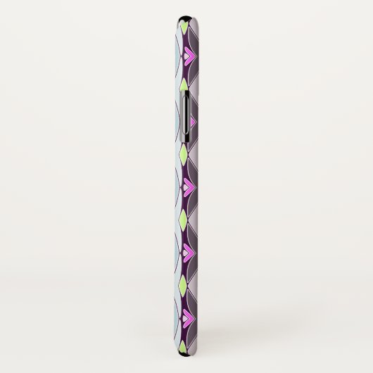 Uniek roze patroon Case-Mate iPhone case (Achterkant / rechts)