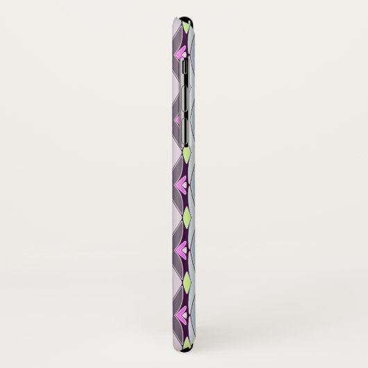 Uniek roze patroon Case-Mate iPhone case (Achterkant/links)