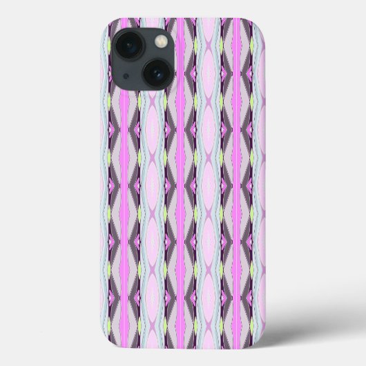 Uniek roze patroon Case-Mate iPhone case (Achterkant)