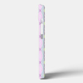 Uniek roze patroon Case-Mate iPhone case (Achterkant / Links)