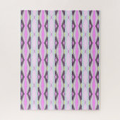 Uniek roze patroon legpuzzel (Verticaal)