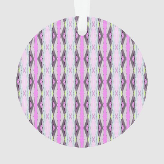 Uniek roze patroon ornament (achterkant)