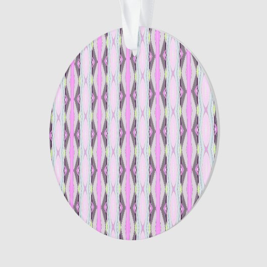 Uniek roze patroon ornament (voorkant)