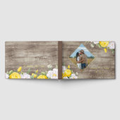 Uniek rustiek land Western Boho Gold Gastenboek (Volledig)