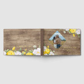 Uniek rustiek land Western Boho Gold Gastenboek (Volledig)