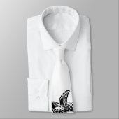 Uniek Sacred Skull Metal Gothic Punk Stropdas (Gebonden)