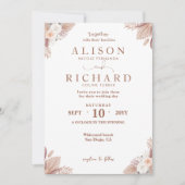 Uniek Samen Met Hun Families Online Bruiloft Kaart (Voorkant)