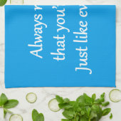 Uniek - Sarcastische Zen-zin Theedoek (Gevouwen)