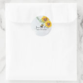Uniek SAVE THE BEES Persoonlijk Ronde Sticker (Tas)