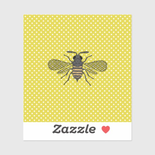 Uniek SAVE THE BEES Persoonlijk Sticker (Vel)