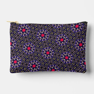 Uniek Schattige Paarse & Roze Abstracte Dot Art Pa Etui