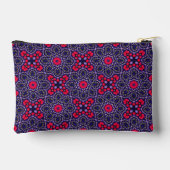 Uniek Schattige Paarse & Roze Abstracte Dot Art Pa Etui (Achterkant)