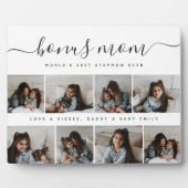 Uniek Script Fotocollage Bonus Moeder Moederdag Fotoplaat (Voorkant)