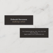 Uniek Slim Skinny Grey Custom Visitekaartje (Voorkant / Achterkant)