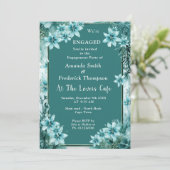 Uniek sneeuwvlok feestelijk winterontwerp kaart (Staand voorkant)