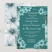 Uniek sneeuwvlok feestelijk winterontwerp kaart (Voorkant / Achterkant)