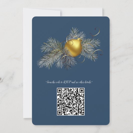 Uniek sneeuwvlok feestelijk winterontwerp kaart (Achterkant)