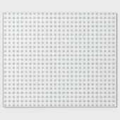 Uniek Snowflake Patroon Cadeaupapier (Vlak)