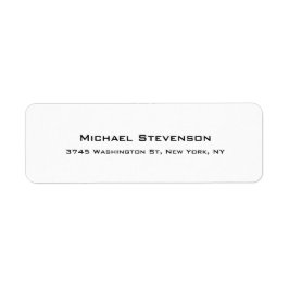 Uniek speciaal leesbaar wit logo etiket