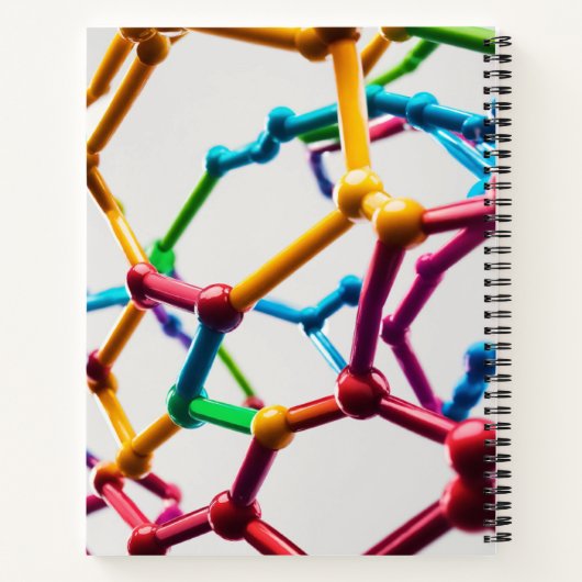 Uniek spiraalvormig Notitieboek – uniek design (Achterkant)