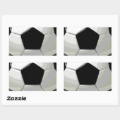 Uniek spotwerk rechthoekige sticker (Vel)