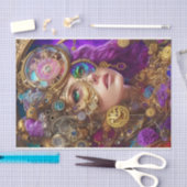 Uniek Steampunk Decoupage tissuepapier (Craft)