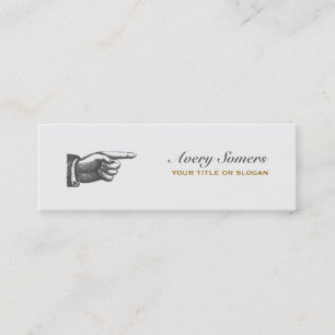 Uniek  Steampunk Style Mini-Visitekaartje Mini Visitekaartje