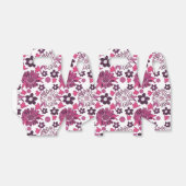 Uniek stijlvol  patroon bedankdoosjes (Uitgevouwen)