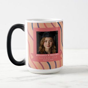 Uniek streeppatroon Moeder afstudeercadeau Magische Mok