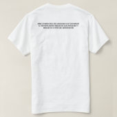 uniek t-shirt (Design achterkant)