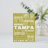 Uniek Tampa, Florida cadeau idee Briefkaart (Staand voorkant)