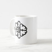 Uniek technisch ontwerp - koffiemok (Voorkant links)