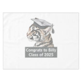 Uniek Tiger Afstuderen thema tafelkleed (Voorkant (Horizontaal))