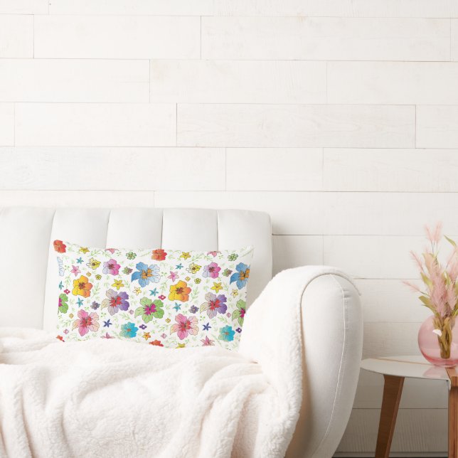 Uniek trappelpatroon modern stijlvol lumbarpatroon kussen (Bank)