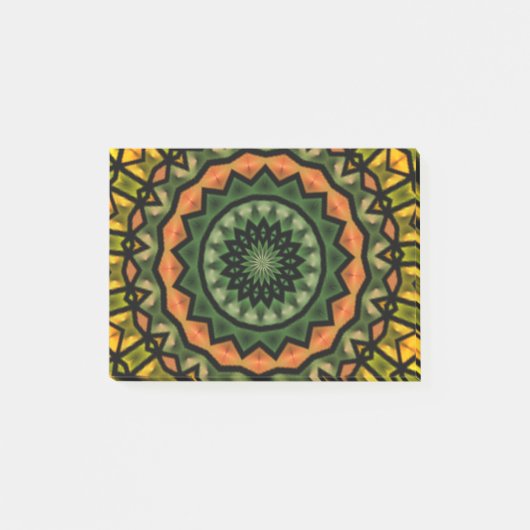 Uniek trendpatroon post-it® notes (Voorkant)