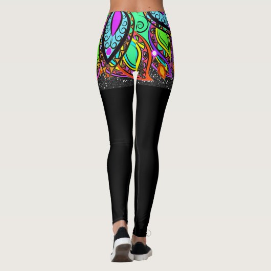 Uniek u Pop Mode Leggings (Achterkant)